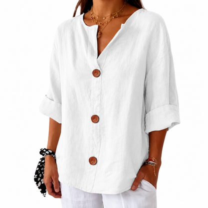 Chemise Maryline Décontractée en Lin